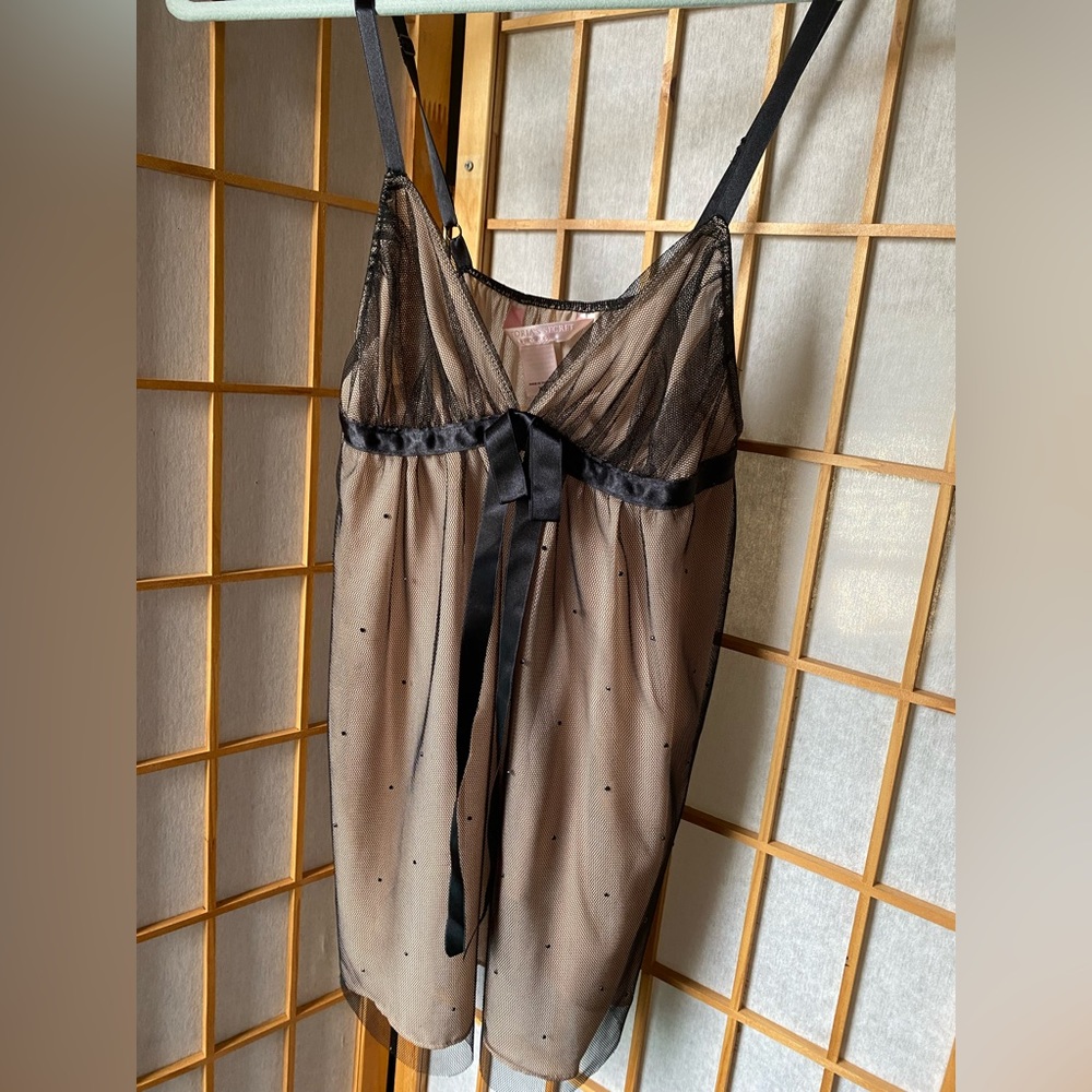 Victoria's Secret Black Lace Babydoll